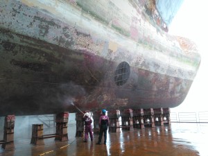 High Pressure Hull Washing 500 Bars