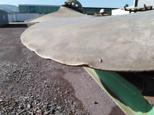 Damaged Propeller Blade